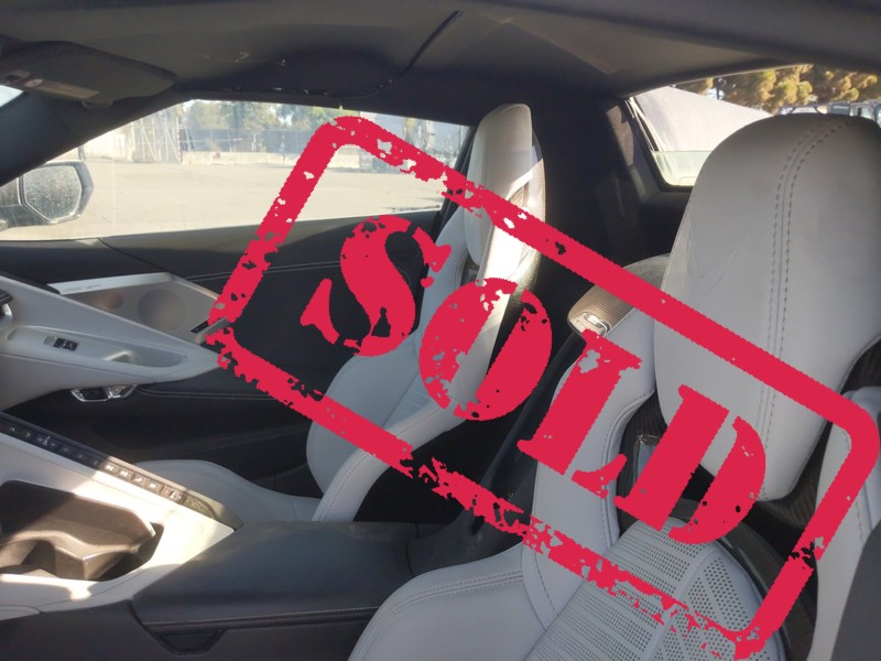 2022 chevrolet corvette zabrac czesci 52